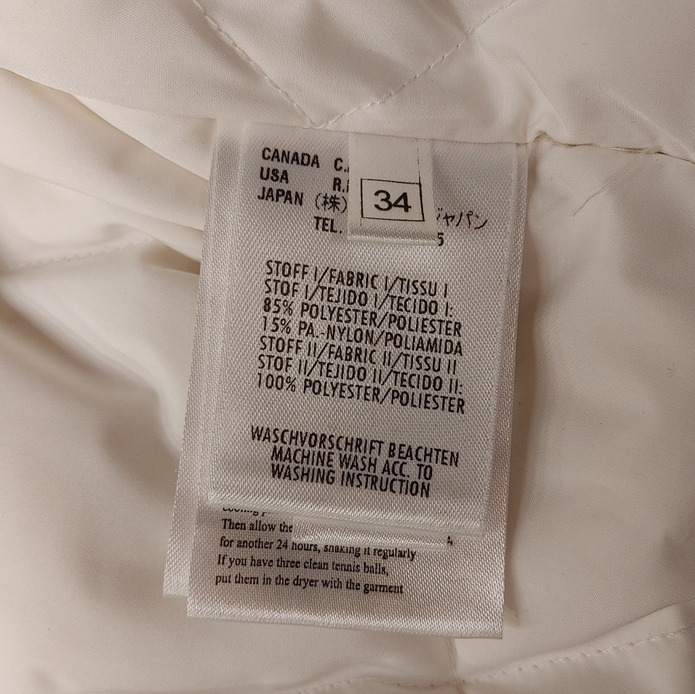 LAURÈL Vintage Ice Blue Down Puffer Jacket - Picture 11 of 15